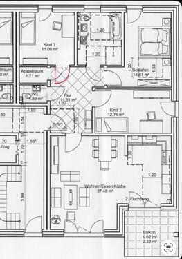 Foto - 4 Zimmer Etagenwohnung zur Miete in Paderborn