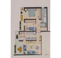 3 Zimmerwohnung Kaufbeuren renoviert Aufzug Balkon mit Bergblick