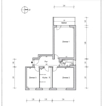 Foto - Etagenwohnung zur Miete in Berlin