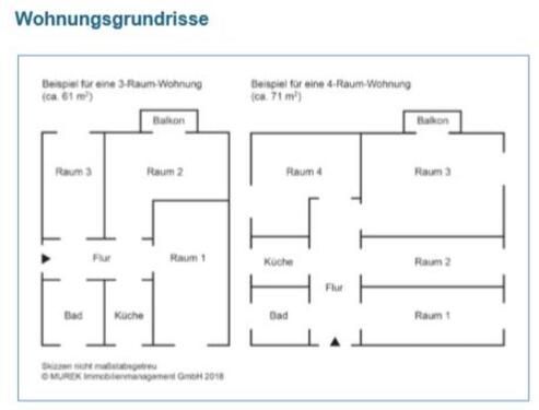 Foto - Etagenwohnung in Beeskow