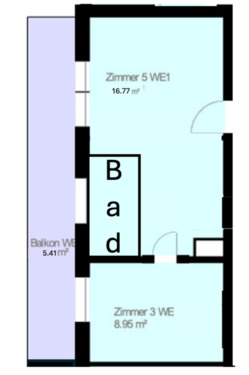 Foto - 2 Zimmer Etagenwohnung zur Miete in Mosbach