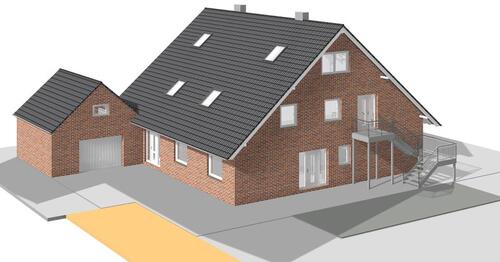 Foto - Haushälfte mit ca 136m2 in Rees Haffen mit kleinem Garten