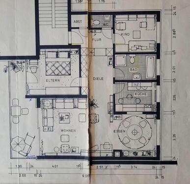 Foto - Helle 3 Zimmer Wohnung Siegen, Nähe Marienkrankenhaus zu vermiete