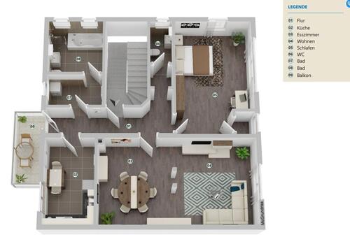 Foto - 3 Zimmer Erdgeschoßwohnung zum Kaufen in Plüderhausen