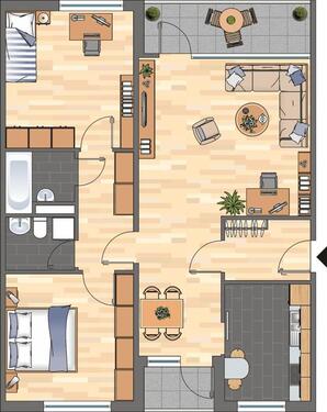 Foto - 3 Zimmer Etagenwohnung zur Miete in Braunschweig