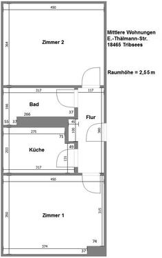 Foto - Etagenwohnung zur Miete in Tribsees