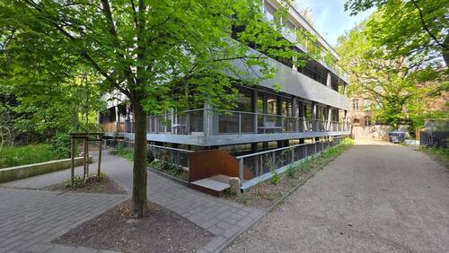 Foto - große ruhige 3-Zimmerwohnung in neuem Holzbau mit Außenflächen