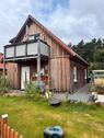 Foto - Modernes Holzhaus (Bj.2017) mit Garten und Au ßenküche in ruhiger