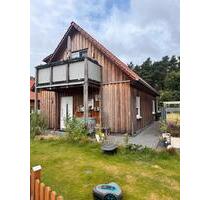 Modernes Holzhaus (Bj.2017) mit Garten und Au ßenküche in ruhiger - Soltau