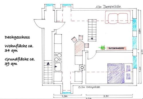 Foto - 1.5 Zimmer Maisonettenwohnung zum Kaufen in Augsburg