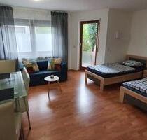 Renovierte 1-Zi-Wohnung mit Balkon, Möblierung & Stellplatz, frei - Ammerbuch