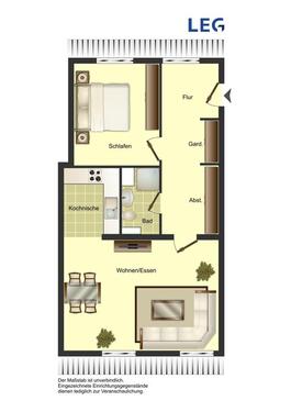 Foto - 2-Zimmer-Wohnung in Barntrup Barntrup