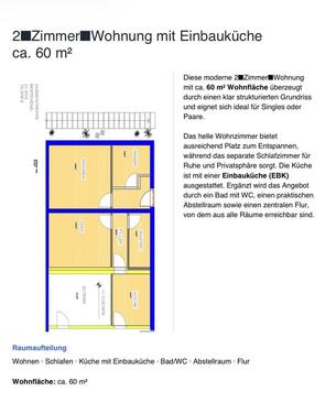 Foto - 2 Zimmer Wohnung Krauchenwies- Bittelschiess