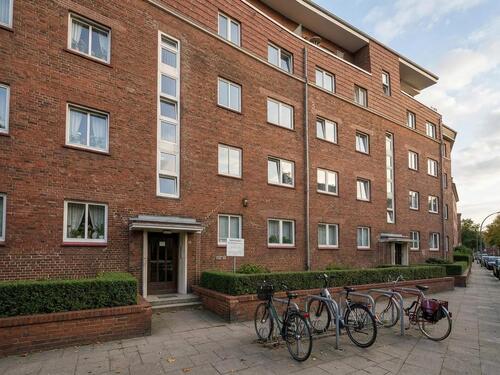 Foto - Helle 2‑Zimmer‑Wohnung mit Südausrichtung und Blick über die Dächer Hamburgs in Bahrenfeld