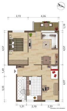 Foto - 3 Zimmer Etagenwohnung in Hoyerswerda