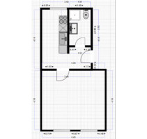Teilmöblierte Singlewohnung (Küche und Bad) - Wuppertal Gemarkung Langerfeld