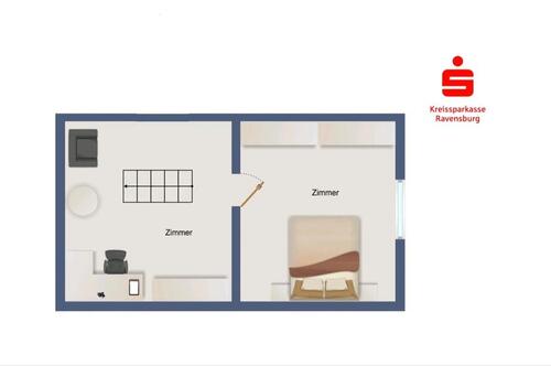 Foto - 4 Zimmer Maisonettenwohnung in Isny im Allgäu