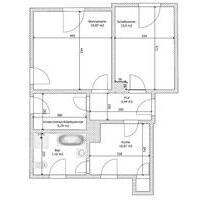 3-Raum Wohnung mit Garten + Stellplatz im Erstbezug - Böhlen