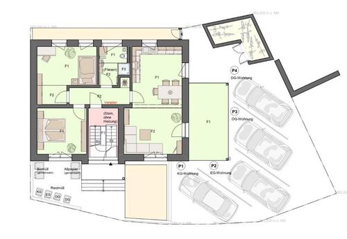 Foto - 3 Zimmer Etagenwohnung zur Miete in Künzelsau