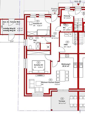 Foto - Erdgeschoßwohnung in Freren zur Miete