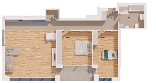 Foto - 3 Zimmer Etagenwohnung zur Miete in Berghülen