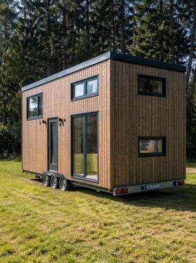 Foto - Tiny House Wochenendhaus Wohnung Strom Wasser Haus Ferienhaus