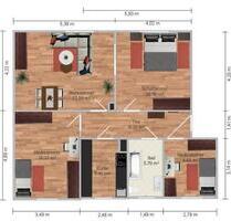 4 Raum Wohnung - 1.234,00&nbsp;EUR Kaltmiete, ca.&nbsp; 86,90&nbsp;m&sup2; in Spremberg (PLZ: 03130)