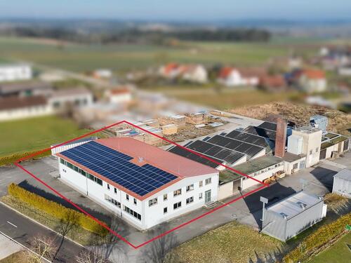 Foto - Lagerhalle, bei Bedarf mit Bürofläche