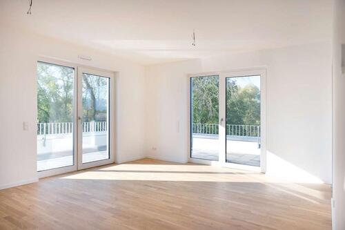 Foto - Sonniges Penthouse mit riesiger Dachterrasse- zu SOFORT - inkl. Einbauküche und Tiefgarage