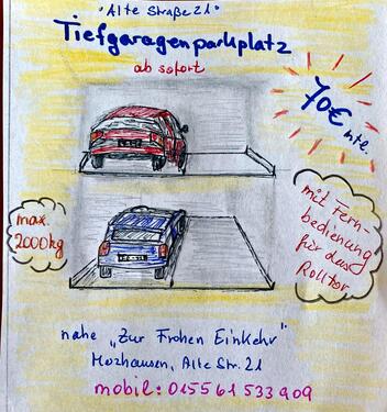Foto - Tiefgaragenplatz, ab sofort oder später