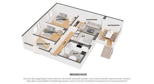 Foto - Erdgeschoßwohnung in Mannheim zur Miete