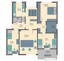 4,5-Zimmer Eigentumswohnung am Westpark - Straubing