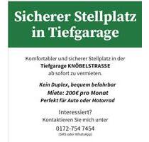 Tiefgaragenstellplatz - 200,00 EUR Miete, in München (PLZ: 80335) Ludwigsvorstadt-Isarvorstadt