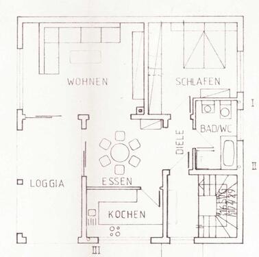 Foto - Ruhige und helle 3ZKB-Wohnung mit große Loggia in Wilgersdorf