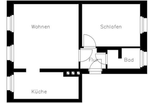 Foto - Etagenwohnung in Plauen zur Miete