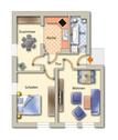 Foto - 3 Zimmer Etagenwohnung zur Miete in Freiberg