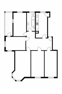 Foto - 4 Zimmer Etagenwohnung zur Miete in Leipzig