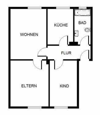 Foto - Etagenwohnung zur Miete in Herne