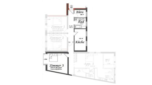 Foto - Etagenwohnung in Soest zur Miete