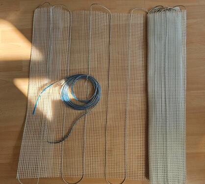 Foto - Fußbodenheizung 2,4 m² Eswatherm NEU
