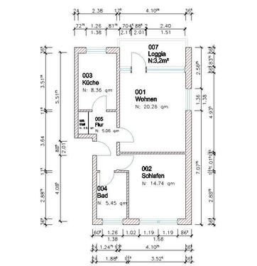 Foto - 2 Zimmer Etagenwohnung in Papenburg