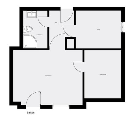Foto - Dachgeschosswohnung mit Balkon in Barenburg zu vermieten
