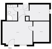 Dachgeschosswohnung mit Balkon in Barenburg zu vermieten - Kirchdorf