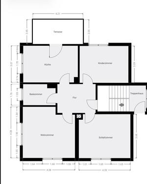 Foto - 4 Zimmer Erdgeschoßwohnung zur Miete in Neuberg