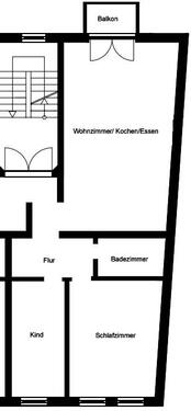 Foto - 3 Zimmer Etagenwohnung in Plauen