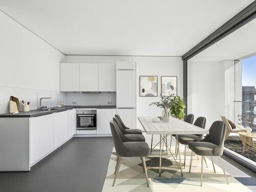 Foto - Live Elevated – Charmantes 3-Zimmer-Apartment mit Loggia im exklusiven Colonnades