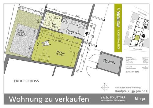 Foto - Etagenwohnung zum Kaufen in Schüttorf