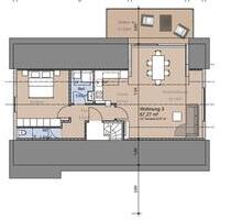 Schöne Dachgeschoss Wohnung in saniertem 3. Fam. Haus - Wolfschlugen