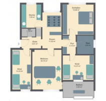 Schöne 4,5-Zimmer Eigentumswohnung im Straubinger Stadtwesten