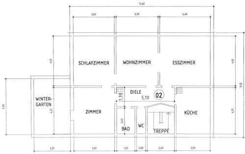 Foto - 4-Zimmerwohnung in der Innenstadt ab sofort zu vermieten